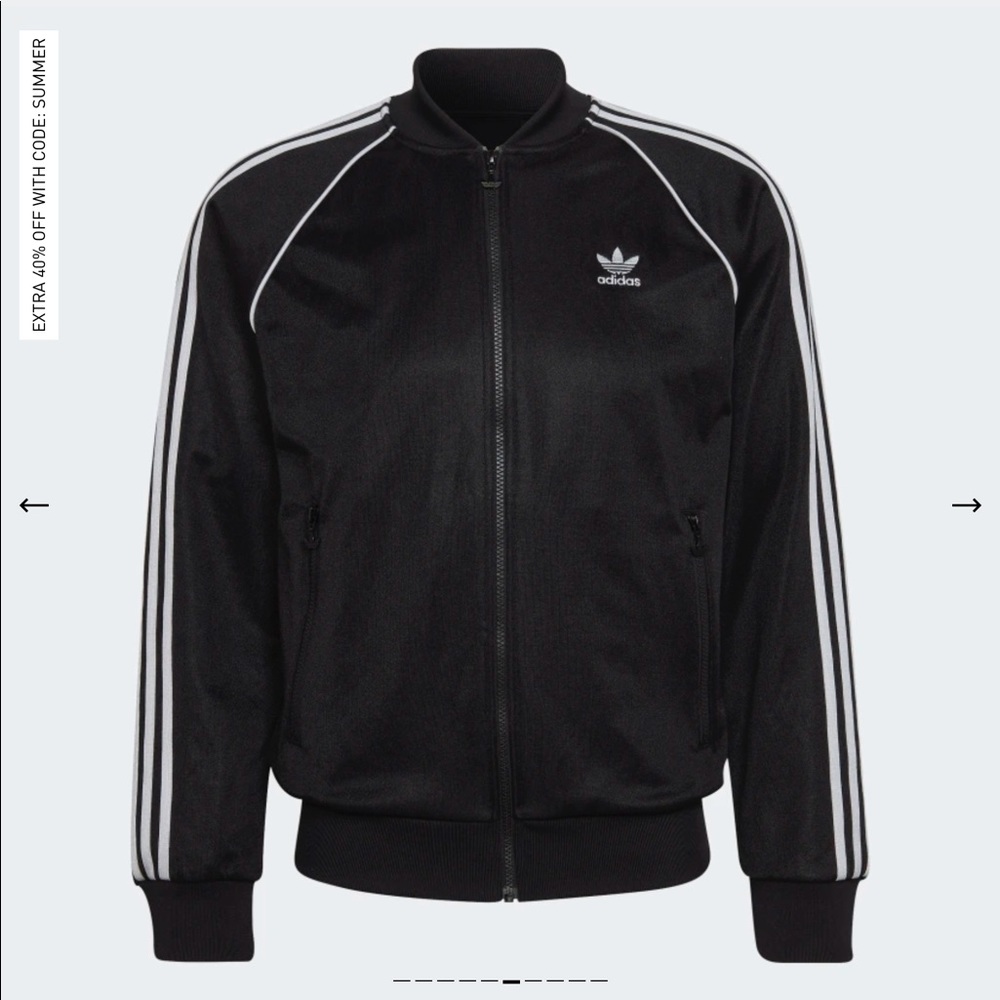Classic Adidas Originals track zip up Medium